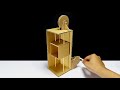 How to make mini lift model from cardboard  