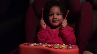 Baby Makes Music With Her New Xylophone ! 🎶 screenshot 5