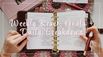 Real Time Planning | Recap, Reflect & Map the Week Ahead