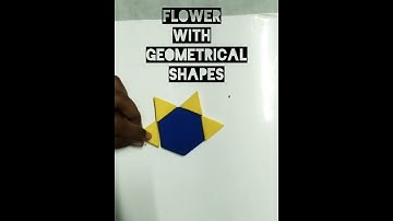 Making Flower With Geometrical Shapes