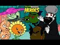 PLANTS VS ZOMBIES HEROES - Episode 18-22 - CRAZY DAVE VAMPIRE ANIMATION!