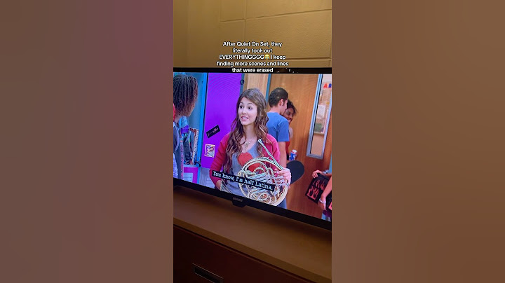 Victorious Deleted Scene 😳 #victorious #quietonset #nickalodeon