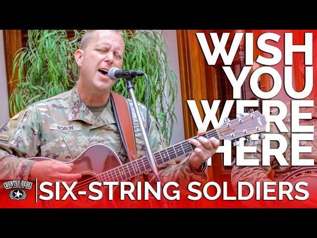 Six-String Soldiers - Wish You Were Here (Acoustic Cover) // Country Rebel HQ Session class=