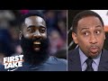 James Harden had every right to clap back at Giannis – Stephen A. | First Take