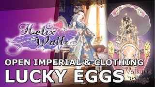 Open the Imperial & Clothing Eggs | Helix Waltz - Dress Up Drama | Android & iOS screenshot 5