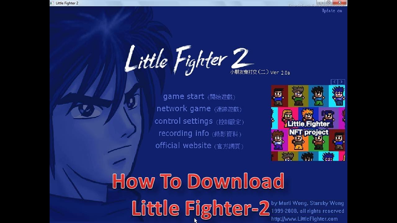 How To Download Little Fighter 2 Game Play Video And