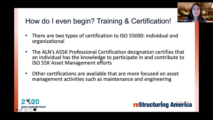 A55K Certification - Healthcare Asset Leadership i...