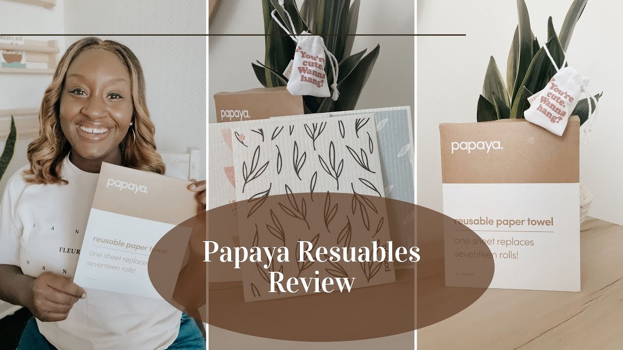 Papaya Reusable Paper Towels Review