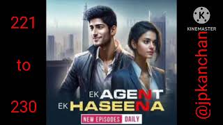 ek agent ek haseena pocket fm episode 221 to 230#pocket fm#story#@jp kanchan#videos