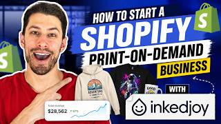Как запустить бизнес по модели Print-On-Demand на Shopify с Inkedjoy screenshot 2