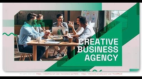 Corporate Business Showreel | After Effects template - Envato elements
