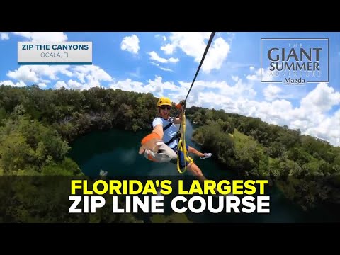 Vídeo: Florida Zip Line Adventures