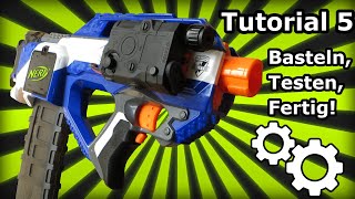 Nerf Rayven Full Auto Mod [2s]  14 Darts/s - Tutorial 5 [german]