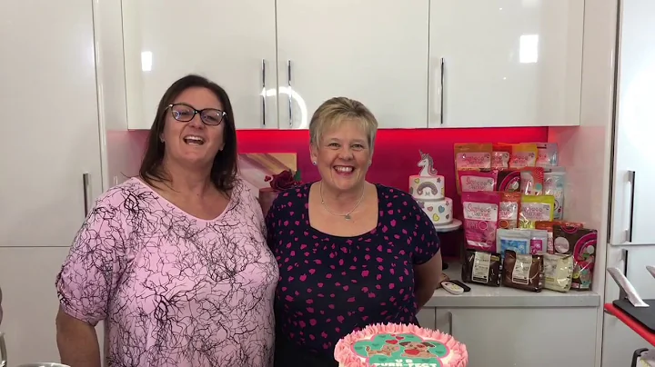 Valentine's themed cake