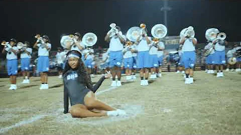 Dillard High School Marching Band Halftime at Mira...