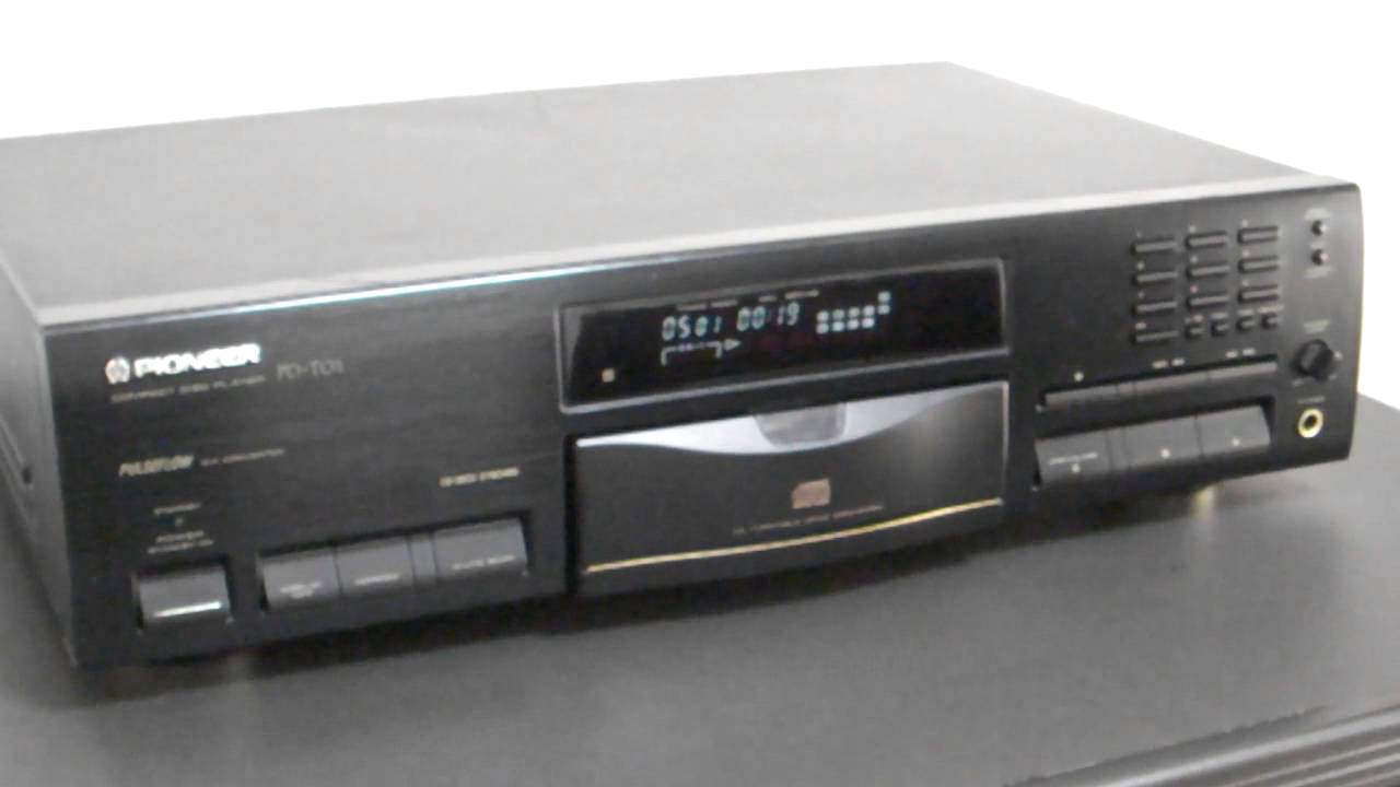 Pioneer・パイオニア PD-T01 CDプレーヤー - YouTube