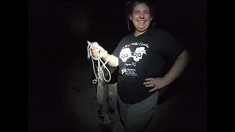 Sarah hooks the biggest fish of her life! (flathea...