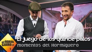 Don Rogelio, campeón mundial de 'El juego de los quince palos' - El Hormiguero 3.0