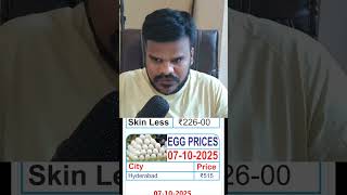 Egg Prices in Hyderabad | 07-10-2025