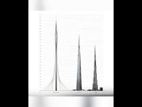 Dubai's creek tower will be the next tallest building in the world.. #shorts #dubai