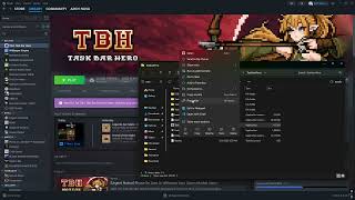 TBH: Task Bar Hero, how to fix black screen