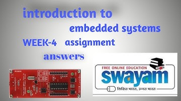 Week-4 assignment | introduction to embedded systems design
