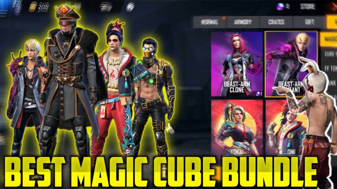 Best magic cube bundle free fire// best bundle in magic cube store ...