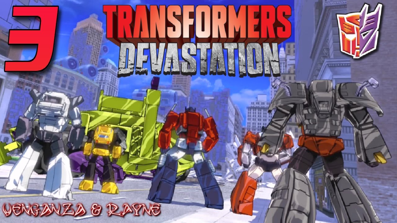 TRANSFORMERS DEVASTATION gameplay en español 3 El ataque de los