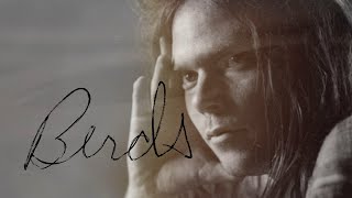 Neil Young &amp; Graham Nash - Birds (Demo) [Official Lyric Video]