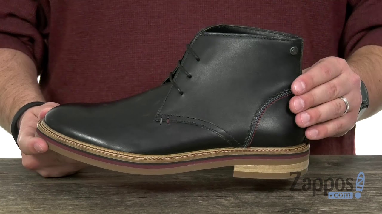 original penguin monty chukka boot black