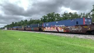137 trains in 4 days 4 hours at Folkston, Ga August 17th-21st 2019 CSX OCS P902-21 Trains # 124&130.