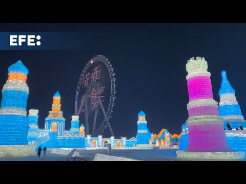 Harbin, la ciudad china que se congela para su primer festival de hielo tras la pandemia