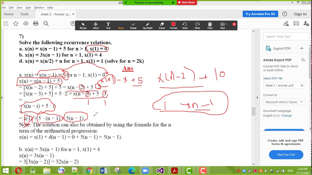 3 Algorithm sheet2 part2 - YouTube