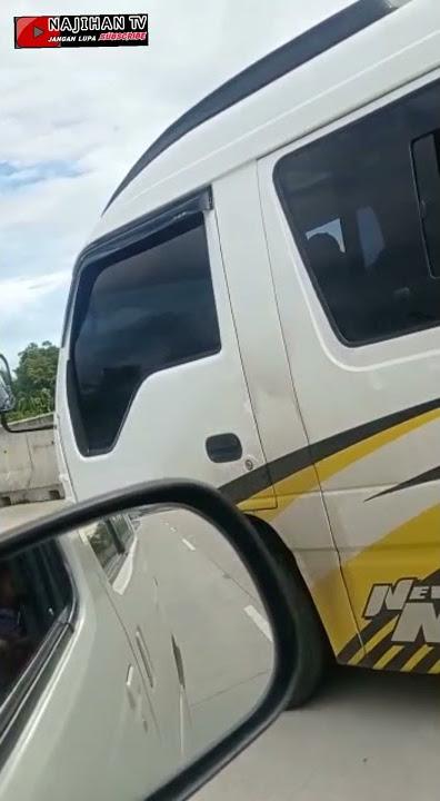 kejar kejaran travel do'a ibu vs papi wisata di tol lampung