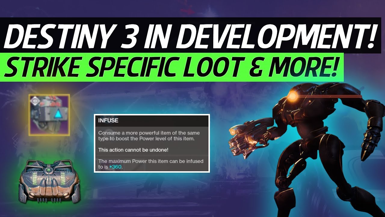 Destiny 2 News - Strike Specific Loot, Bungie Bounties, Hidden Items Return, Destiny 3 In The Works?