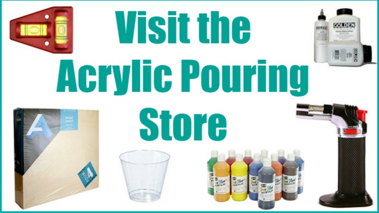 Supplies You Need to Get Started With Acrylic Pouring for Beginners