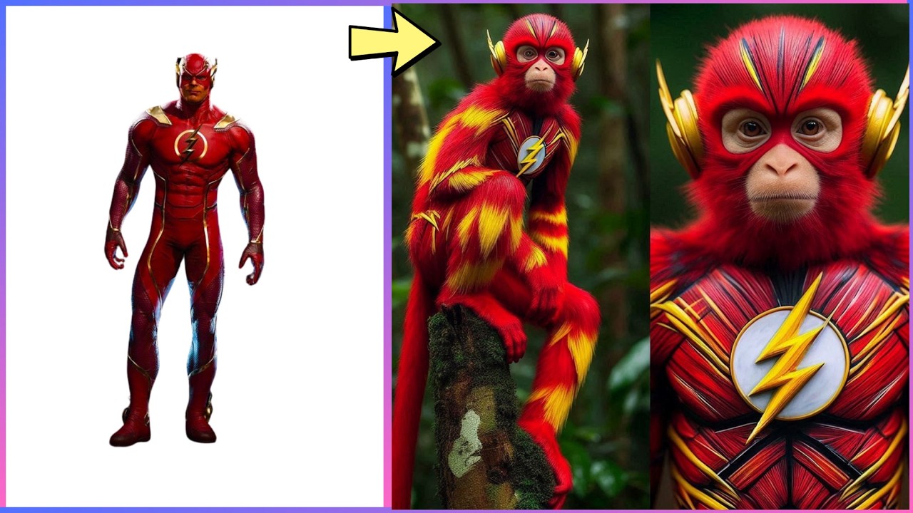 AVENGERS but HERO MONKEY VENGERS🔥ALL CHARACTERS MARVEL&DC(2024) - YouTube