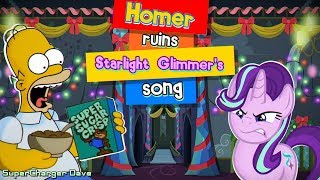 Homer ruins Starlight Glimmer's song