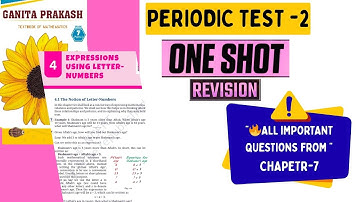 Expressions Using Letter-Numbers | Class 7 Maths One Shot Revision | CBSE KVS