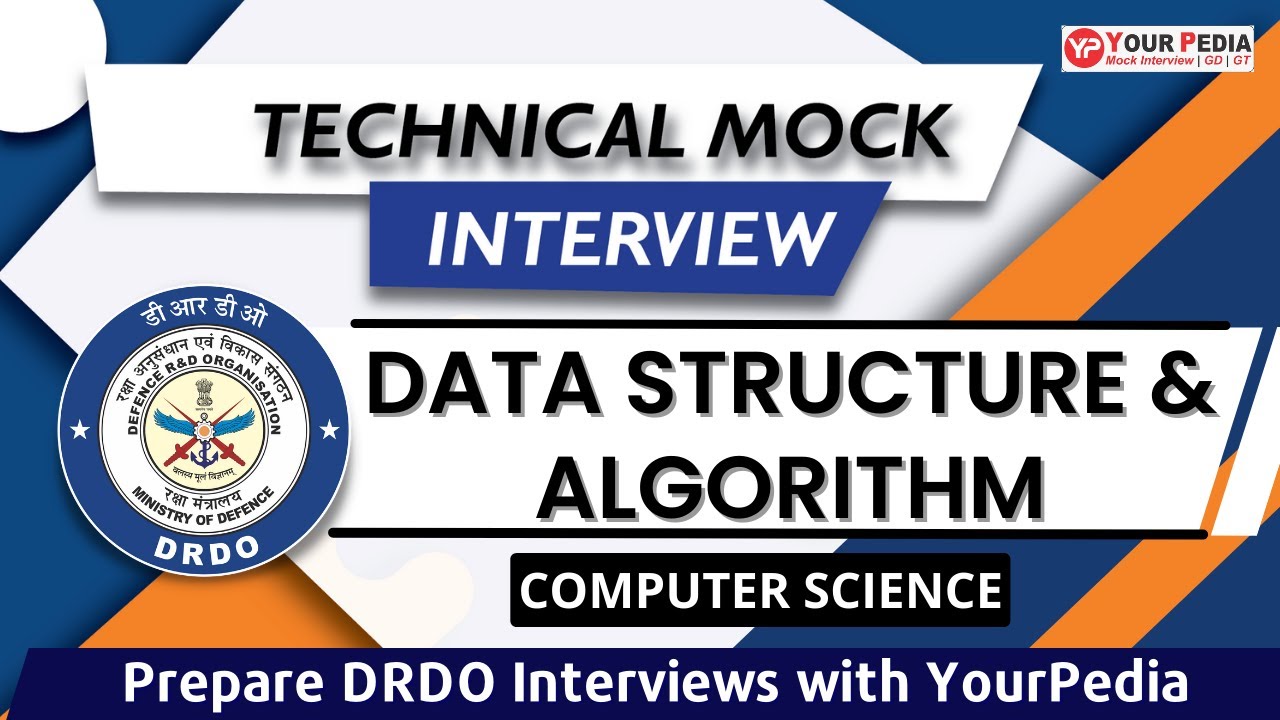Data Structure & Algorithm Mock Interview for DRDO | CSE | Prepare ...