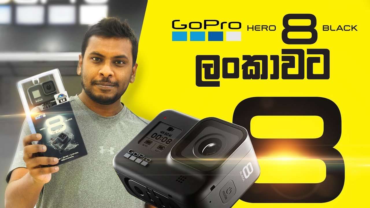 Gopro Hero 8 Black In Sri Lanka Youtube