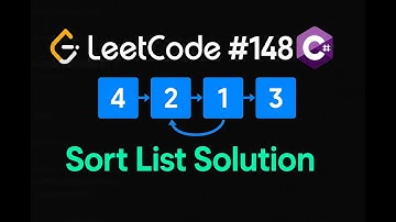 LeetCode 148: Sort List | C# Solution | Merge Sort |