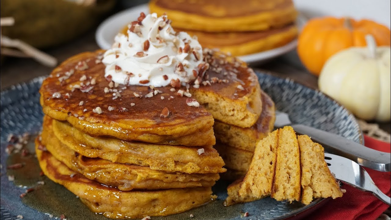 Pancakes (Hotcakes) de Calabaza - Mi Cocina Rápida | Mi Cocina Rápida - Karen