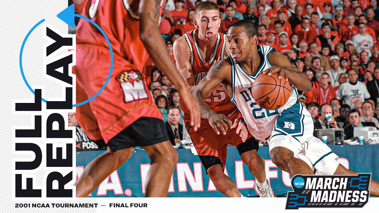 Duke vs. Maryland: 2001 NCAA men's Final Four | FULL REPLAY