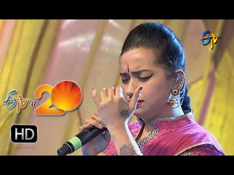 Kalpana Performance   Sri Tumbura Narada Nadamrutham Song in Nalgonda ETV  20 Celebrations
