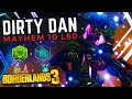 Dirty Dan Zane Build // BEST DRONE+BARRIER SETUP // Borderlands 3