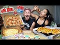 THE ULTIMATE FAST FOOD PIZZA BATTLE! (PAPA JOHNS VS. DOMINOS)