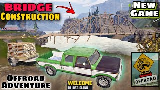 Offroad Adventure Bridge Construction 😮|| Off Road: Mud Truck Games|| Off Road 4x4 Driving Simulator screenshot 5