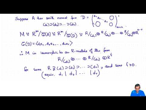 Structure of finitely
