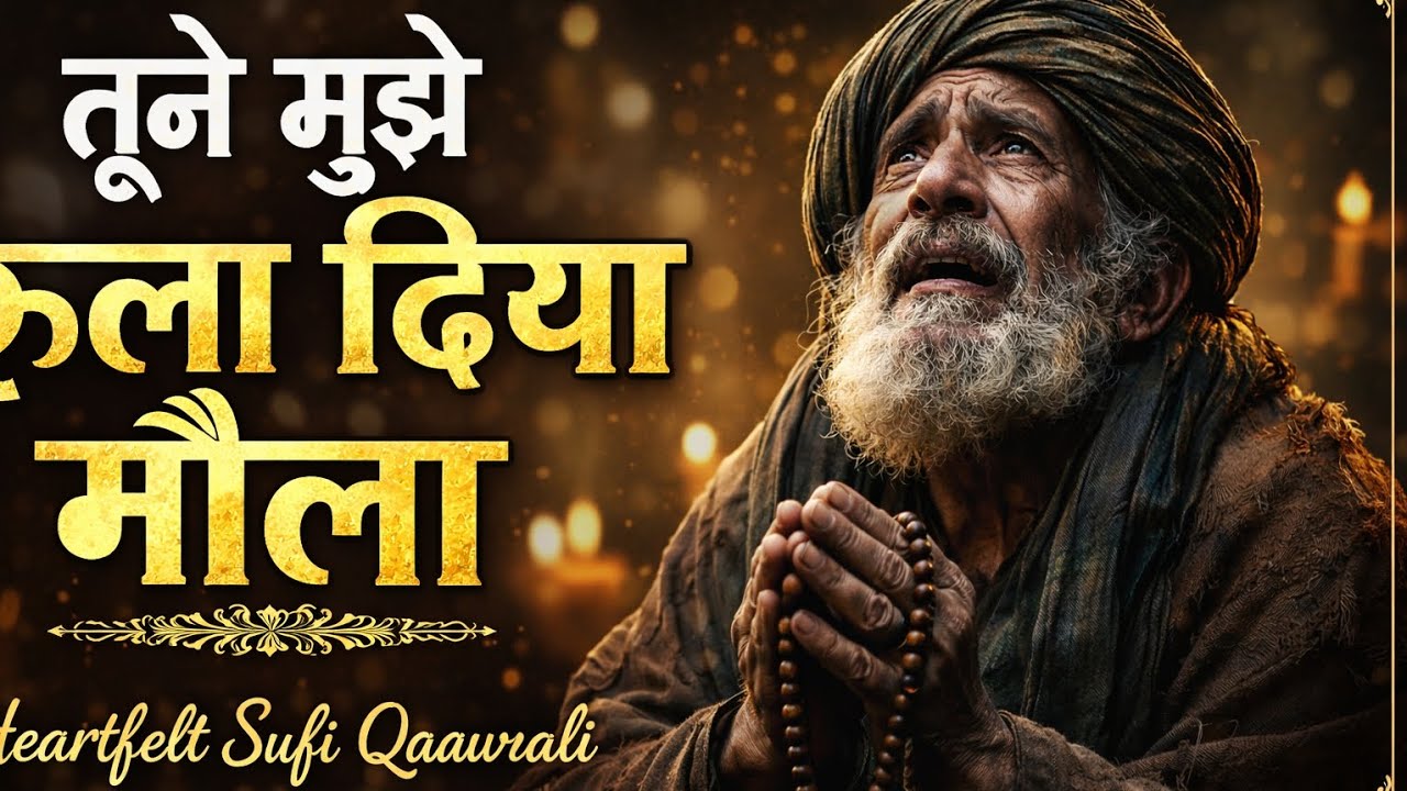 तूने मुझे रूला दिया मौला | New Emotional Sufi Qawwali 2026 | Heart Touching Sad Qawwali